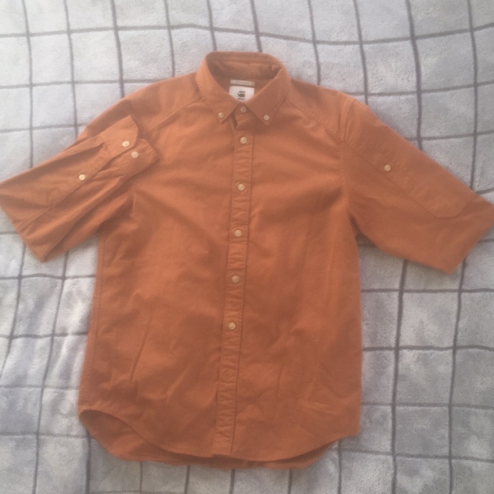 G-STAR “STALT” Straight Button Down Shirt